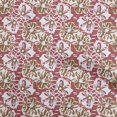 thumbnail image 1 of oneOone Viscose Chiffon Pink Fabric Abstract Craft Projects Decor Fabric Printed By The Yard 42 Inch Wide, 1 of 5