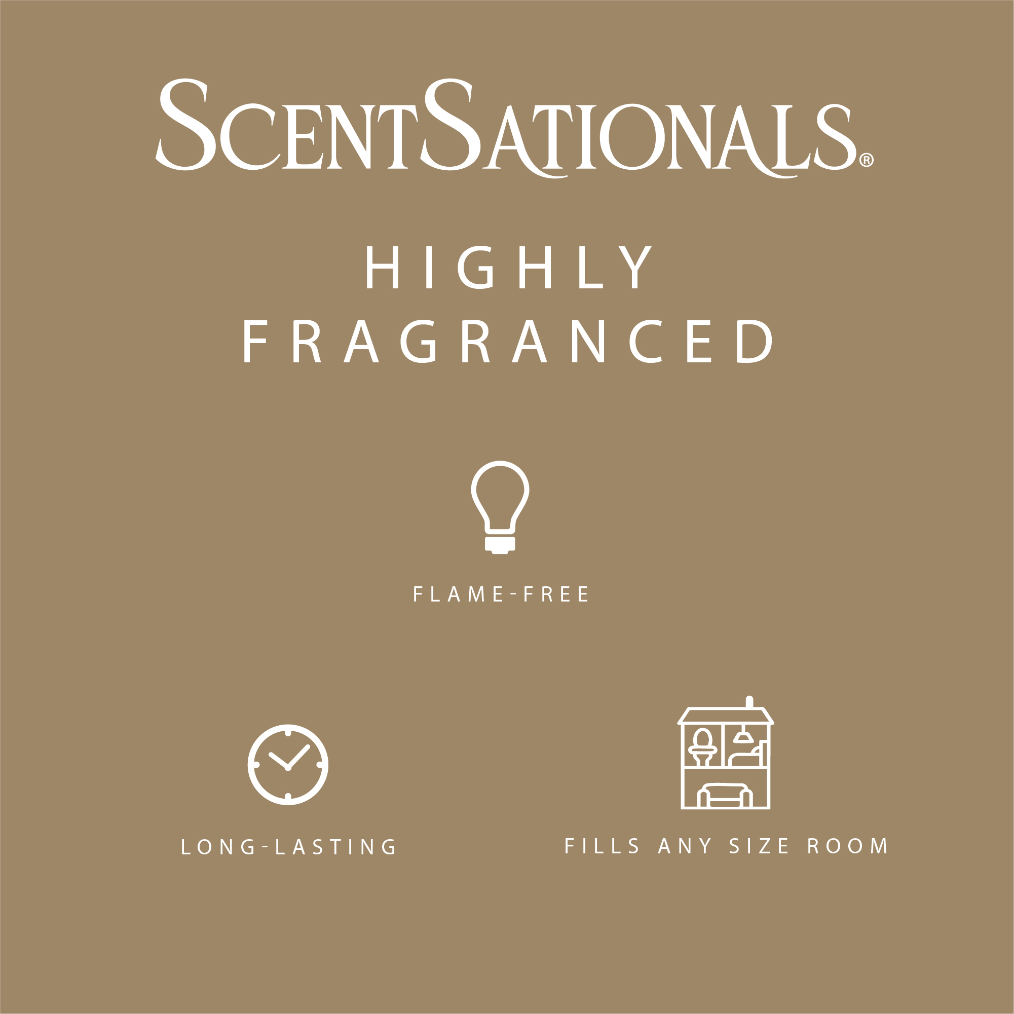 ScentSationals Scented Wax Cubes - Warm White Sands