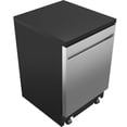 thumbnail image 2 of GE 24" Stainless Steel Interior Portable Dishwasher Stainless Steel - GPT225SSLSS, 2 of 7