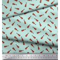 thumbnail image 3 of Soimoi Modal Satin Fabric Guitar Musical Instrument Print Fabric by The Yard 42 Inch Wide, 3 of 3