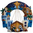 thumbnail image 2 of Bucilla Kit d'Application de Couronne en Feutre 12 Pouces Ville Ronde de Bethlehem, 2 of 2