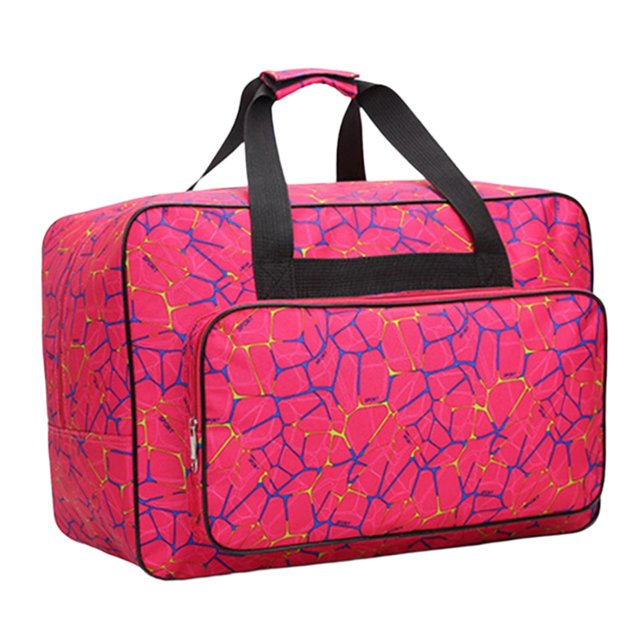Multifunctional Sewing Machine Storage 46x23x32cm Sew Machine Tote Rosy