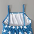 thumbnail image 4 of EGNMCR Girls' Jumpsuits & Rompers Girls Children's Summer Independence Day Romper Sling Sleeveless Backless Short Jumpsuit Kid Rompers, 4 of 8