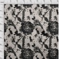 thumbnail image 4 of oneOone Velvet Black Fabric Abstract Texture Sewing Craft Projects Fabric Prints By Yard 58 Inch Wide, 4 of 4