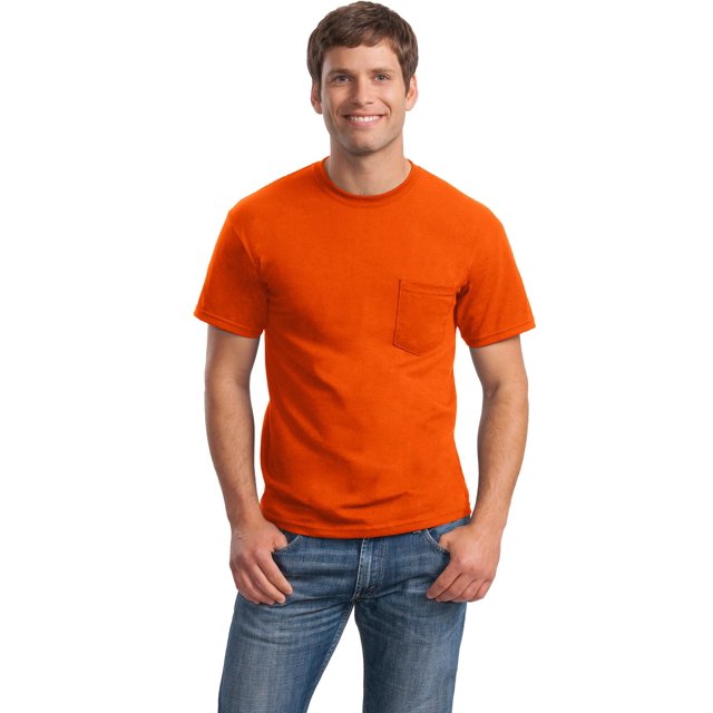 Gildan Men's Short Sleeve T-Shirt With Pocket . 8300