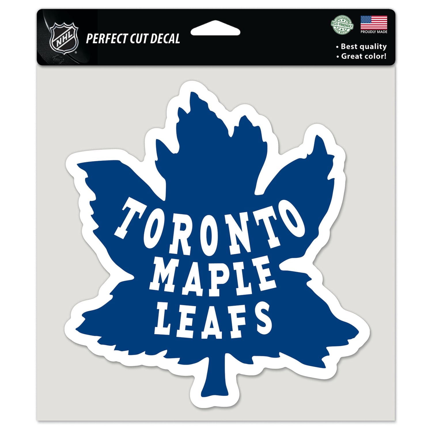 Toronto Maple Leafs / Vintage NHL Perfect Cut Color Decal 8" x 8"
