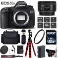 thumbnail image 1 of Canon EOS 5DS Appareil Photo Reflex Numérique avec Objectif 50 mm, Ensemble Appareil Photo Numérique Plein Cadre 50,6 Mpx avec Accessoires (Modèle International), 1 of 6