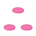 thumbnail image 1 of QualitChoice Coussin de Siège Portable Remplacement Rond Relaxant Respirant Doux Maison Bureau Fauteuil Canapé Tapis Accessoires Rose Rouge 3 Pcs, 1 of 6