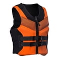 thumbnail image 1 of Adjustable Adult Buoyancy Aid Vest - High Flotation Life Jacket for Kayaking Fishing Water Sports, 1 of 4