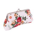 thumbnail image 3 of MasteelfCA Vintage Flower Wallet Lady Buckle Clutch Bag Rose Pattern Coin Purse for Woman, 3 of 7