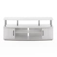 thumbnail image 2 of Pemberly Row Large Entertainment Center Hold up to 55-IN Stainless Steel Tubes, 2 of 6