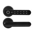 thumbnail image 2 of Serrure de Porte Intelligente d'Empreinte Digitale, Serrure Électronique Réglable d'Interface d'USB Installation Simple avec la Clé d'Urgence pour la Maison pour l'École pour l'Hôtel pour l'Appartement, 2 of 8