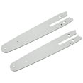 thumbnail image 1 of Uxcell 2pcs 6" Chainsaw Guide Bar 1/4 LP .043 Gauge Small Mount Replacement Accessories, 1 of 2