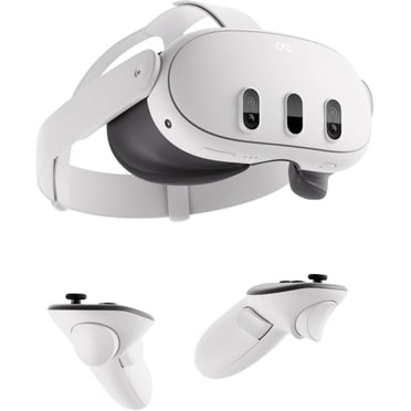Meta Quest 3 Casque VR 512 Go Tout-en-un, Réalité Mixte, Sans Fil - Remis à Neuf, État Correct