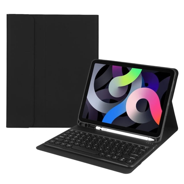 iPad Air 4th Generation 10.9 Keyboard Case Slim Smart Keyboard Case Bluetooth Keyboard Built-in Pencil Holder