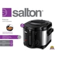 thumbnail image 4 of Salton DF2064 - 2L Capacity Fryer with Adjustable Temperature and Removable Lid, Stainless Steel, 4 of 4