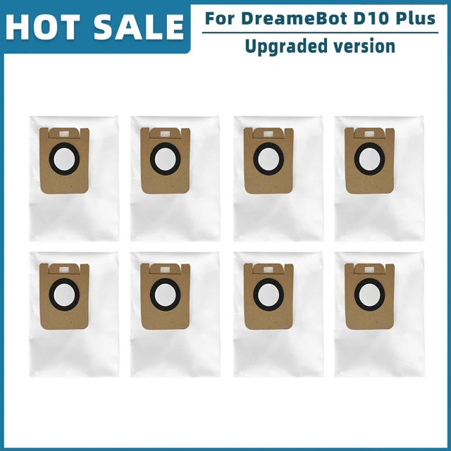 Compatible for Xiaomi Dreame D10 Plus RLS3D Robot Vacuum Cleaner Main Brush Side Brush Hepa Filter Mop Pad Dust Bag Spare Parts