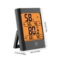 thumbnail image 3 of KTTECTOA Thermometers Indoor Electronic Digital Display Thermometers Hygrometer Thermometers Hygrometer Is Suitable for Indoor Vegetable Sheds Clearance Home Decor Canada Days Decor, 3 of 6