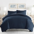 thumbnail image 4 of ienjoy Home and Ultra Soft Set, Duvet Cover, Navy, Twin, 4 of 4