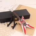 thumbnail image 5 of lionlar Handcrafted Electric Guitar Model 1:6 Scale Living Room Mini Dollhouse Decor B B, 5 of 5