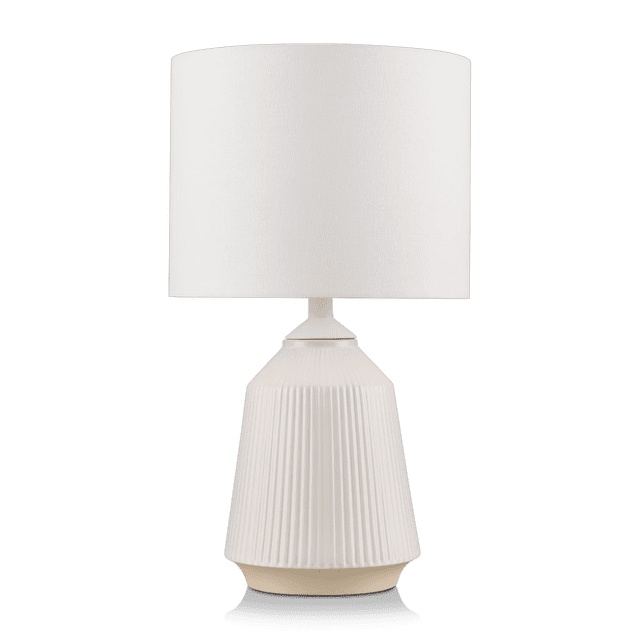 Bouclair Lampe de Table en Céramique Crème