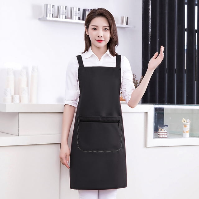Chmadoxn Kitchen Gadgets, Kitchen Accessories, Kitchen Apron Multiple Colors Available Waterproofs And Oil Proof Washable Dirt Resistants Suitable For Kitchen Baking Room Polyester Apron