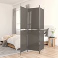thumbnail image 1 of vidaXL 3-Panel Room Divider Anthracite 150x200 cm Fabric, 1 of 5