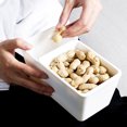 thumbnail image 4 of Agiferg Lazy Double-layer Fruit Plate Basket Household Plastic Candy Plate Box Creative Kitchen Living Room Eating Melon Seed Plate, 4 of 4
