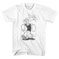 thumbnail image 1 of Popeye Sailorman White Adult T-Shirt 6Xl, 1 of 2