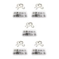 thumbnail image 2 of Decodeary 580pack/lot Strong Clip Snap Circlip For Reliable Retention And Easy-to silver 5Set, 2 of 6