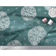 thumbnail image 2 of Soimoi Velvet Fabric Mandala Decorative Print Fabric by Yard 58 Inch Wide, 2 of 3