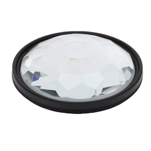 Camera Kaleidoscope Filter High Transmittance Optical Glass Lens Effects Filter Versatility Photography Grade Kaleidoscope Lens Rainbow Mirror Effects Enhance Image Quality DSLR