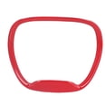 thumbnail image 2 of Steering Wheel Frame, Delicate  ABS Plastic Steering Wheel Cover Trim  For Car Black,Red,Carbon Fiber Style, 2 of 8