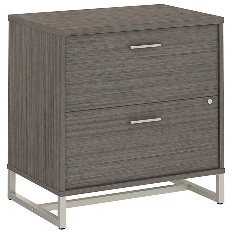 Bush Business Furniture Method by Kathy Ireland Lateral File Cabinet Assembled in Cocoa