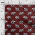 thumbnail image 1 of oneOone Viscose Chiffon Fabric Elephant Block Fabric Prints By Yard 42 Inch Wide, 1 of 4