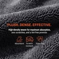 thumbnail image 4 of Cleaning Towels 60x40cm, Multipurpose, Stain Remover, Lint-Free, Highly Absorbent, Washable, for Kitchen, Bathroom, Mirrors, Car Detailing (2 Pack), 4 of 9
