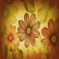 thumbnail image 1 of Ahgly Tapis d'Intérieur Lavable en Machine Carré Rouge Tomate, 5 Pieds Carré, 1 of 7