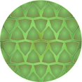 thumbnail image 1 of Ahgly Tapis d'Intérieur Lavable en Machine Carré Transitionnel Vert Lime Foncé, 3 Pieds Carré, 1 of 7