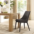 thumbnail image 4 of Modway Chaise de Salle à Manger Viscount, Chic Minimaliste, Brun, 4 of 4