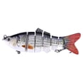 thumbnail image 2 of BKER Hameçon de Poisson 3D de Simulation Forme de Poisson Réaliste Fournitures de Pêche pour Lac Rivière pour Amateurs de Pêche Débutants, 2 of 5