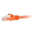 thumbnail image 2 of C2G 30ft Cat6a Snagless Unshielded UTP Network Patch Ethernet Cable-Orange - Patch cable - RJ-45 (M) to RJ-45 (M) - 30 ft - UTP - CAT 6a - molded, snagless, stranded - orange, 2 of 4