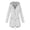 White#rain coats for women waterproof with hood, variant on Brnmxoke Womens Raincoat Long Plus Size Casual Waterproof Zip Up Rain Jacket with Drawstring Hood Lightweight Travel Hiking Outdoor Lined Windbreaker with Pocket White,XXL
