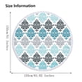 thumbnail image 1 of CEHVOM Round Printed Microfiber Beach Towel Super Lightweight Colorful Bath Towel Sandproof Beach Blanket Beach Mat Multi-Purpose Towel For Travel Swimming Pool Clearance, 1 of 7
