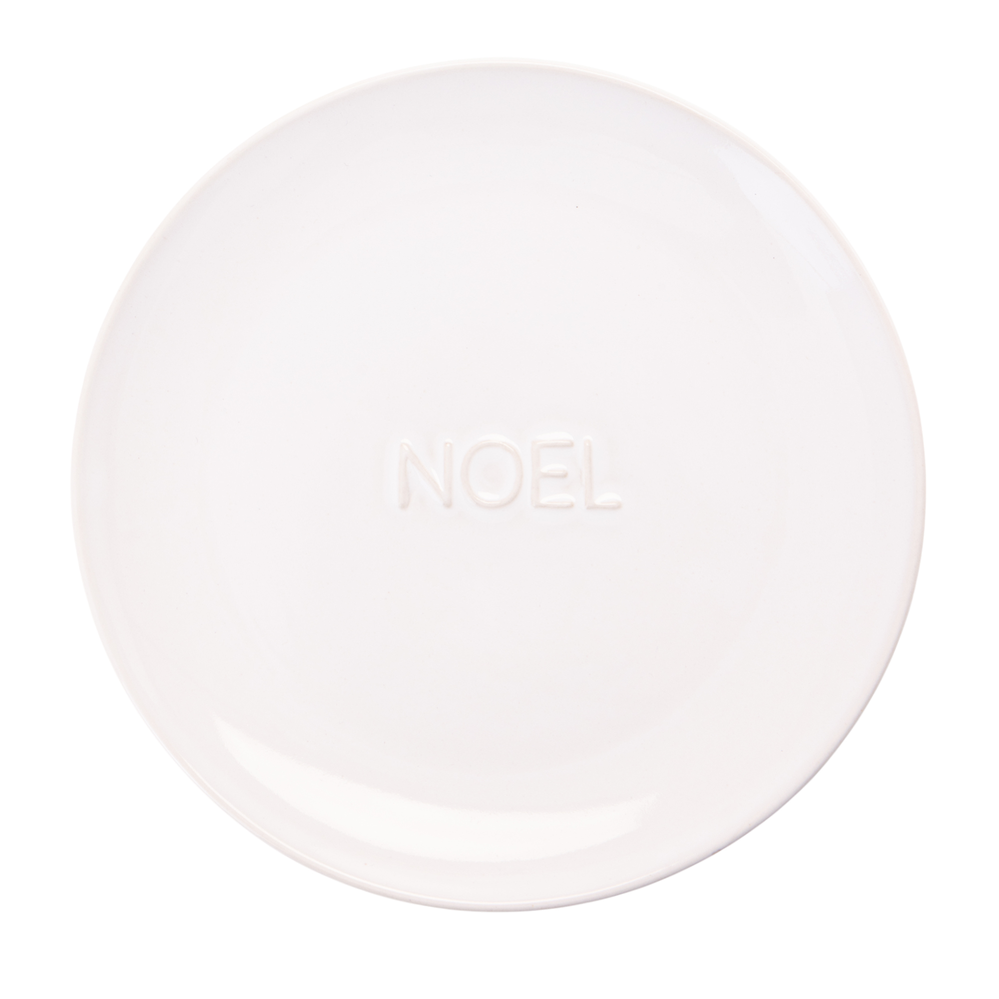 Holiday Time Coupe Ceramic Appetizer Plate, 7.48 inch, 1 Piece