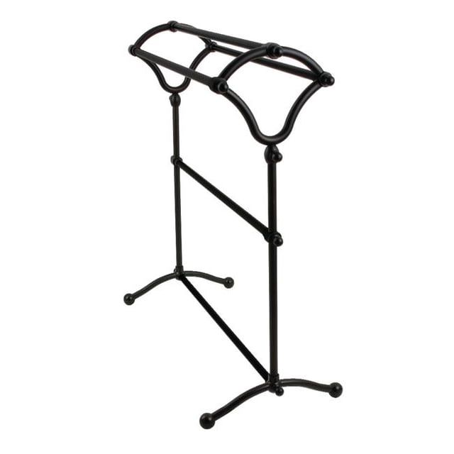 Kingston Brass SCC2280 Edenscape Freestanding Y-Type Towel Rack, Matte Black