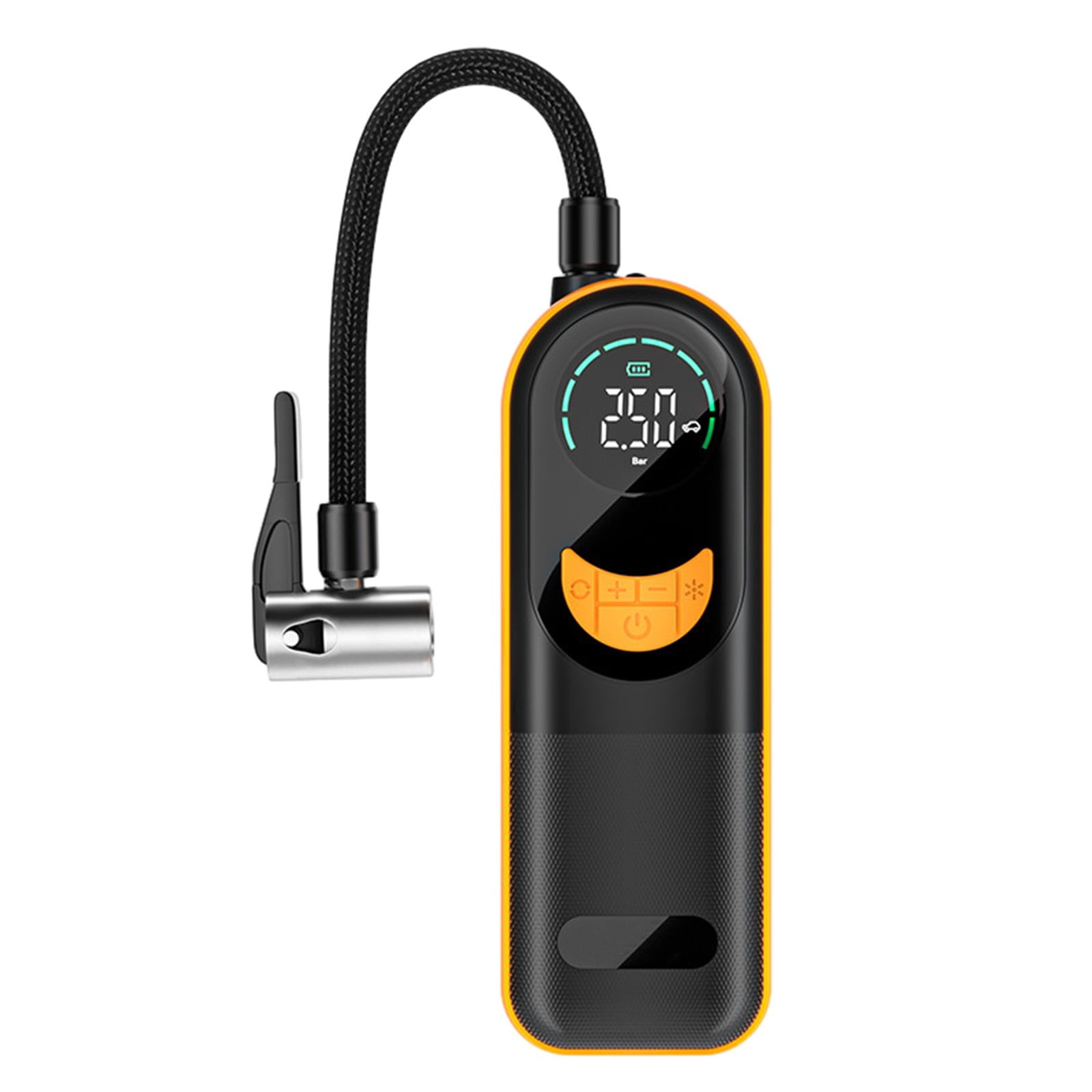 Car Tire Inflator Digital Tire Pressure Car Pump Portable Car Wireless High-Pressure Pump Car Tire Pump