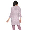 thumbnail image 3 of Moomaya Kurtis Courtes à Col Montant en Poly-Crêpe pour Femmes, Haut de Robe Imprimé, 3 of 5