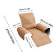 thumbnail image 3 of Chmadoxn Chair Covers,Couch Cover Recliner Sofa Towel -dirty Pet Sofa Cushion Solid Color Rocking Chair Massage Chair Sofa Protection Cover Towel Recliner Chair Cover Sofa Cushion, 3 of 6