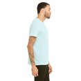 thumbnail image 3 of Bella Canvas Mens CVC Jersey Tee, L, Heather Ice Blue, 3 of 3