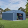 thumbnail image 1 of Arrow Classic Metal Shed, 12 x 14, Blue Grey, 1 of 8
